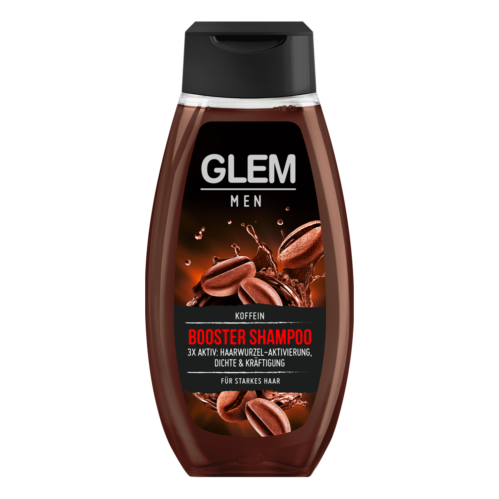 Bild: GlemVital Booster Shampoo Koffein