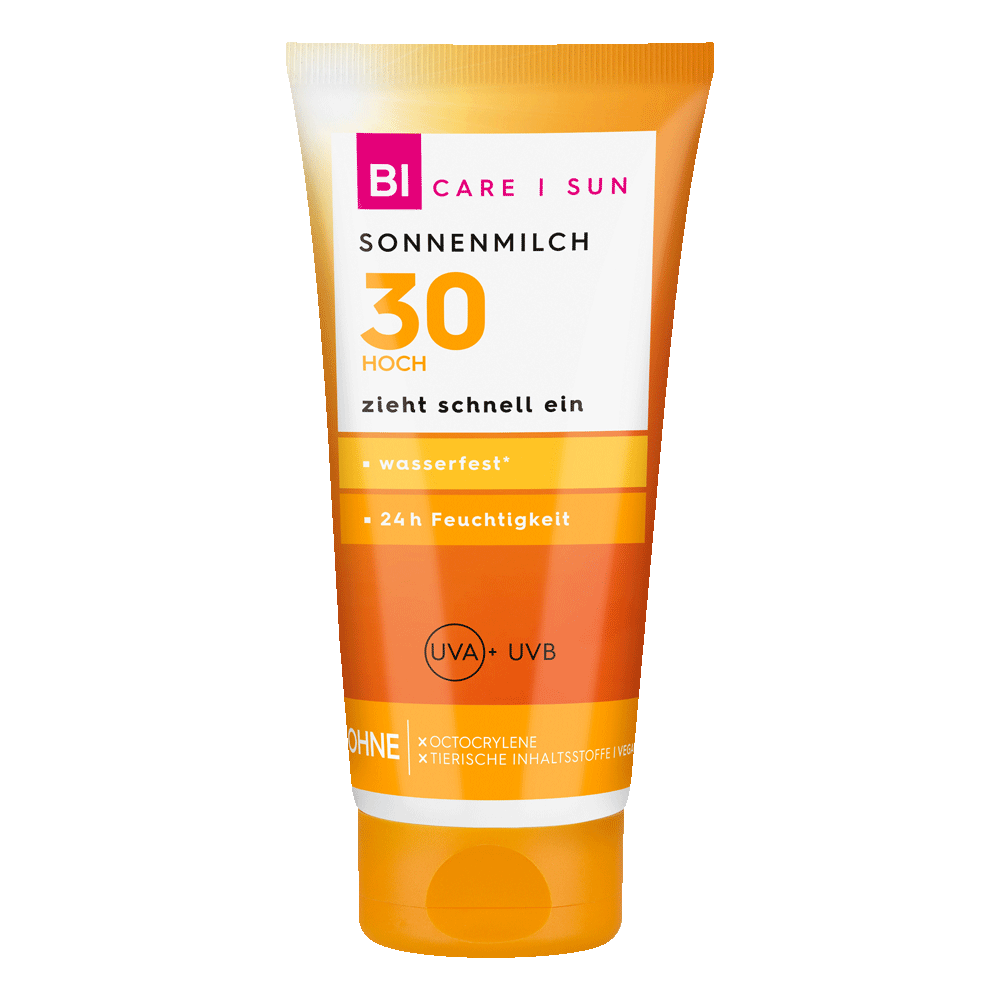 Bild: BI CARE SUN Sonnenmilch LSF 30