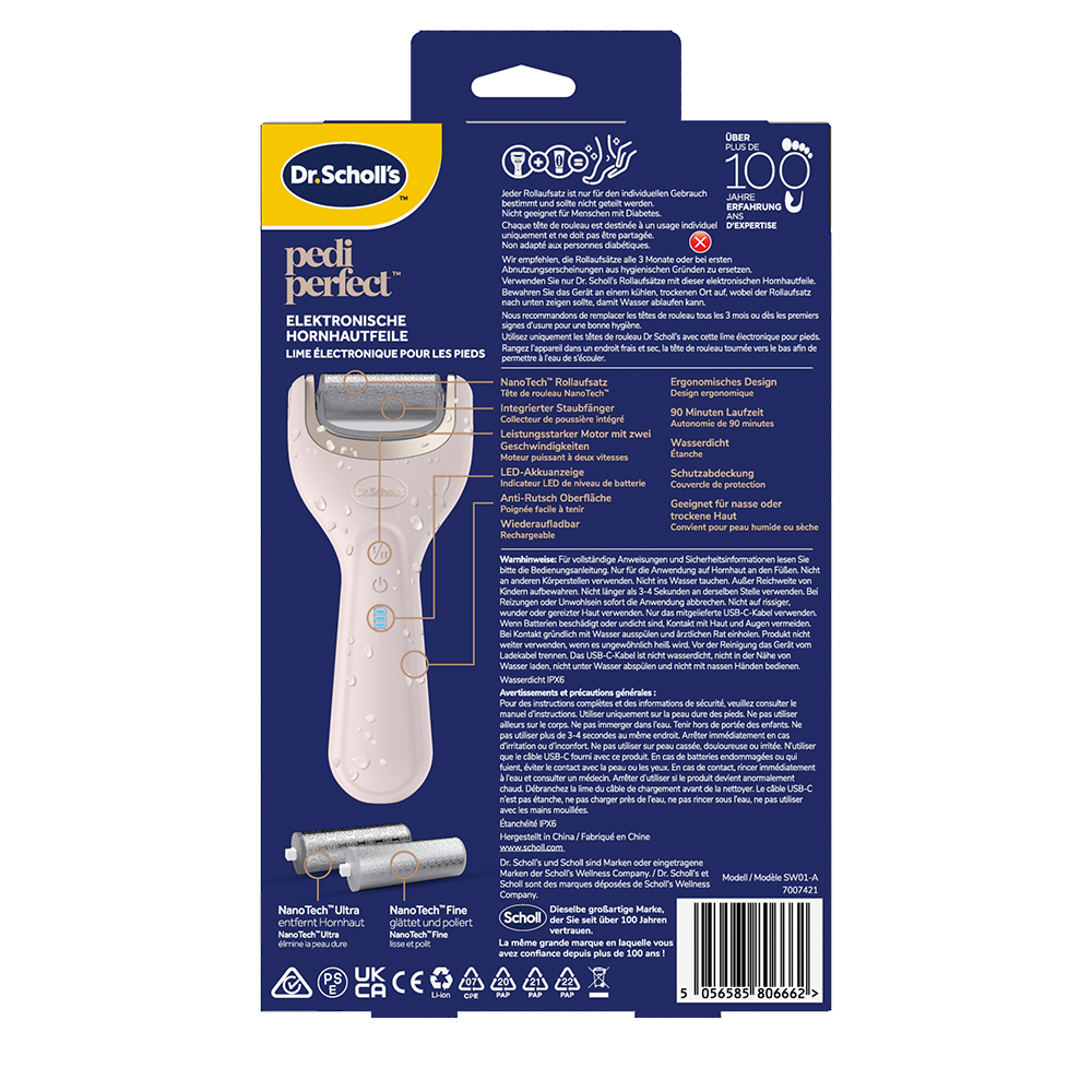 Bild: Scholl Pedi Perfect Elektronische Hornhautfeile