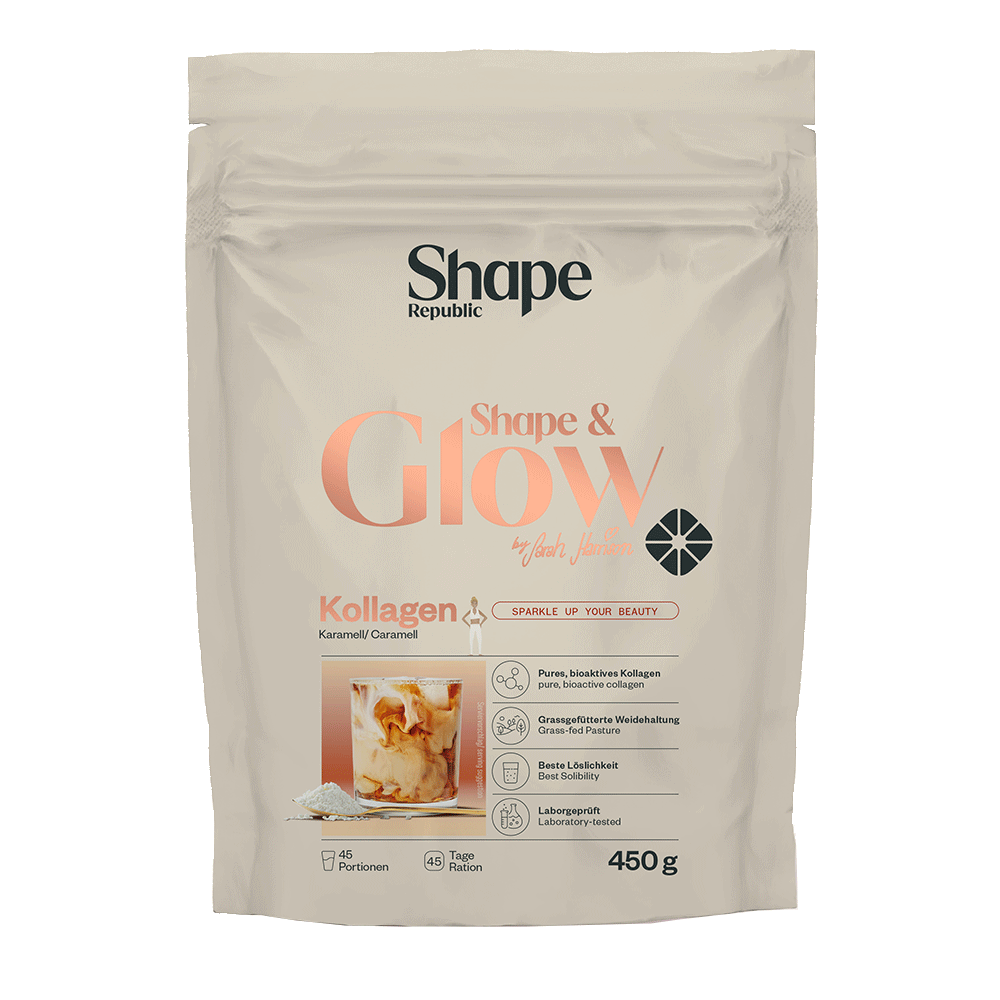 Bild: SHAPE REPUBLIC Shape and Glow Kollagen Karamell