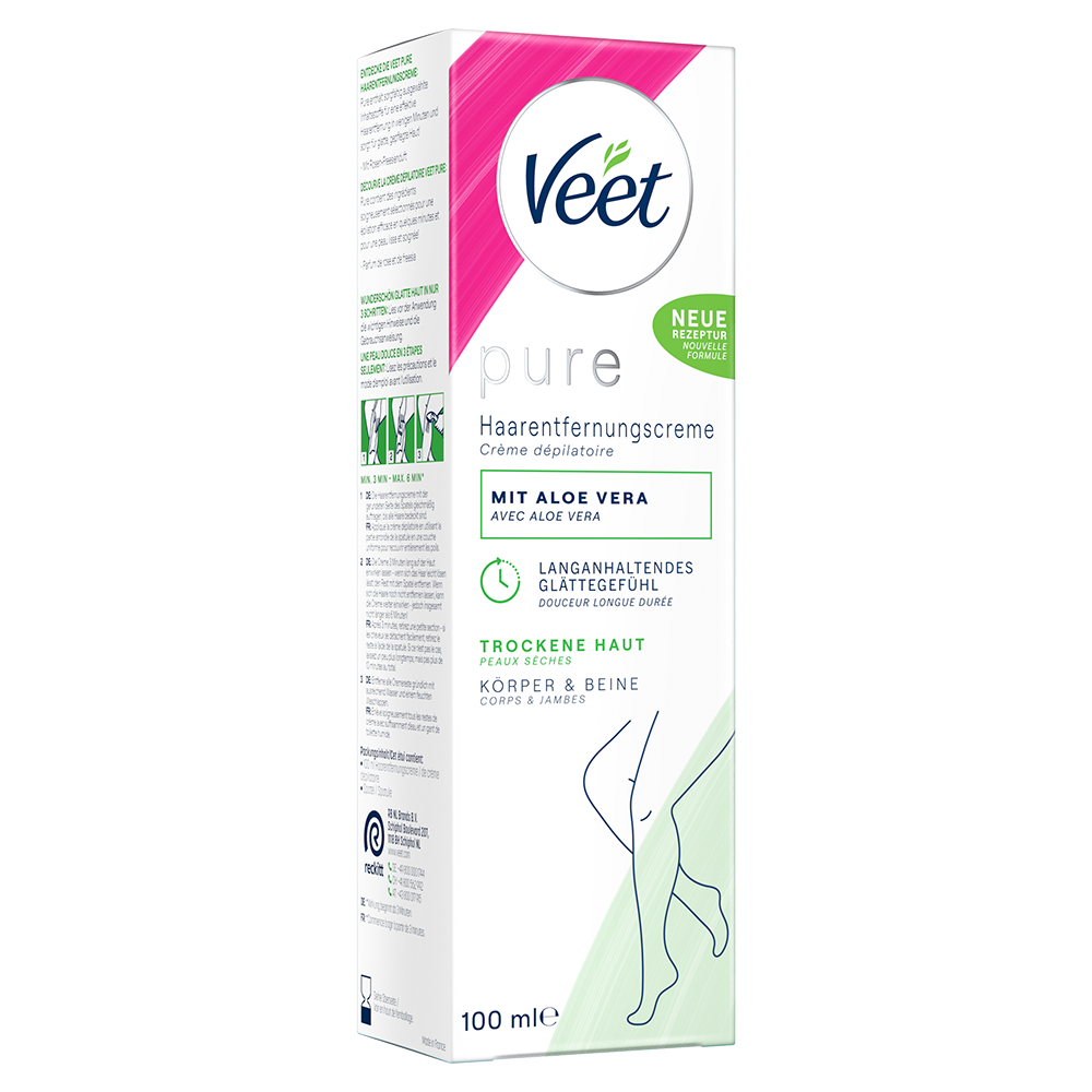Bild: Veet Haarentfernungscreme Trockene Haut