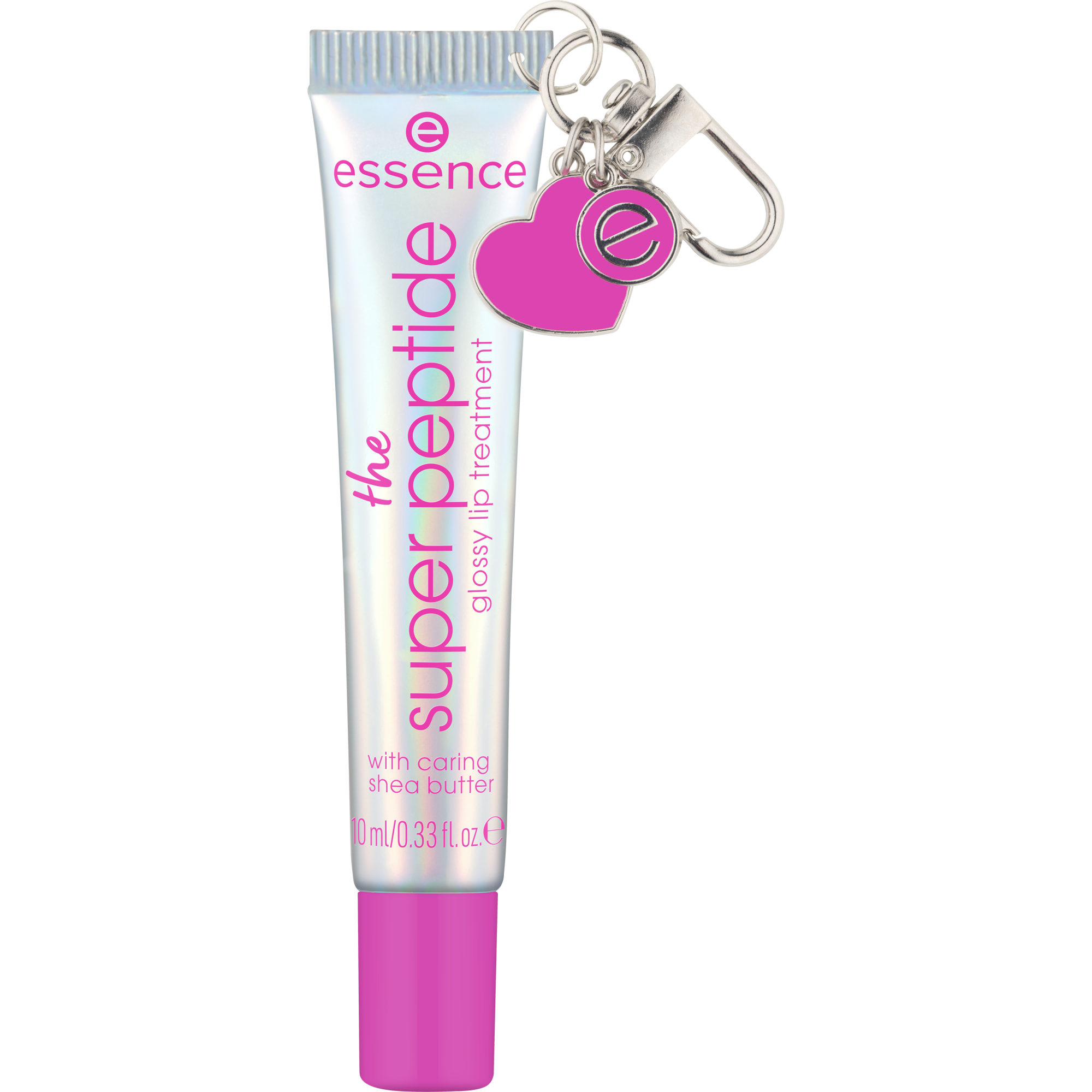 Bild: essence the super peptide glossy lip treatment Holomazing!