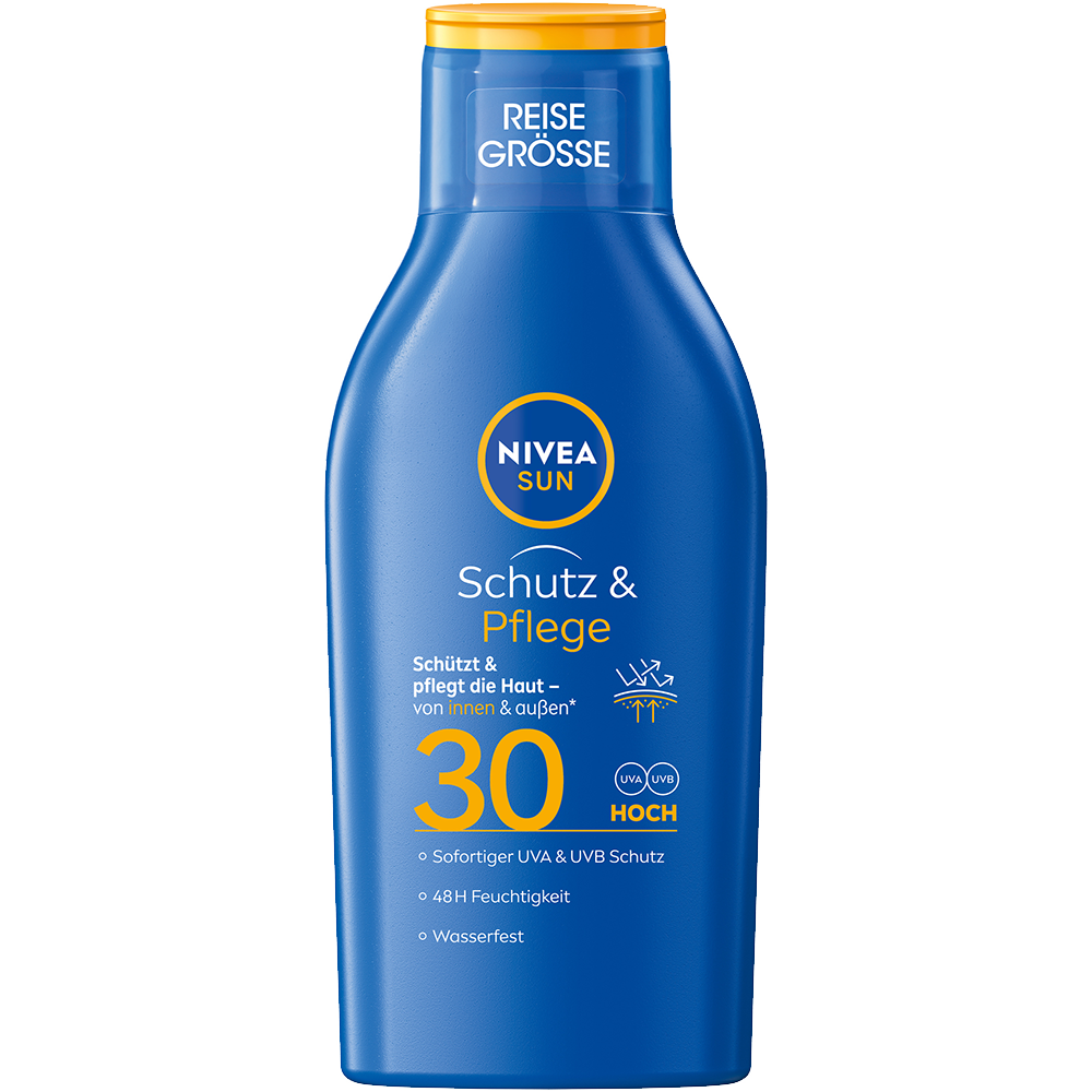Bild: NIVEA Sun Schutz und Pflege LSF 30