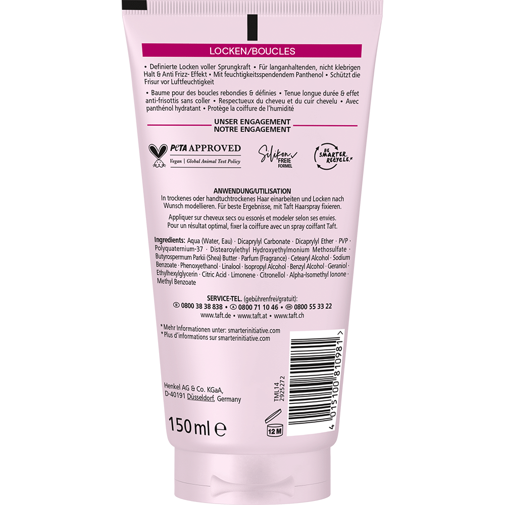 Bild: Schwarzkopf taft Styling Balm Locken