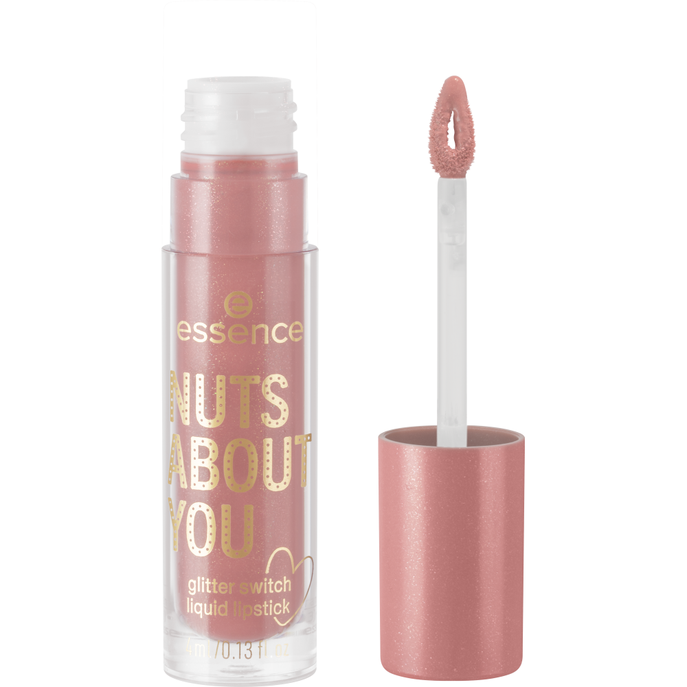 Bild: essence NUTS ABOUT YOU glitter switch liquid lipstick