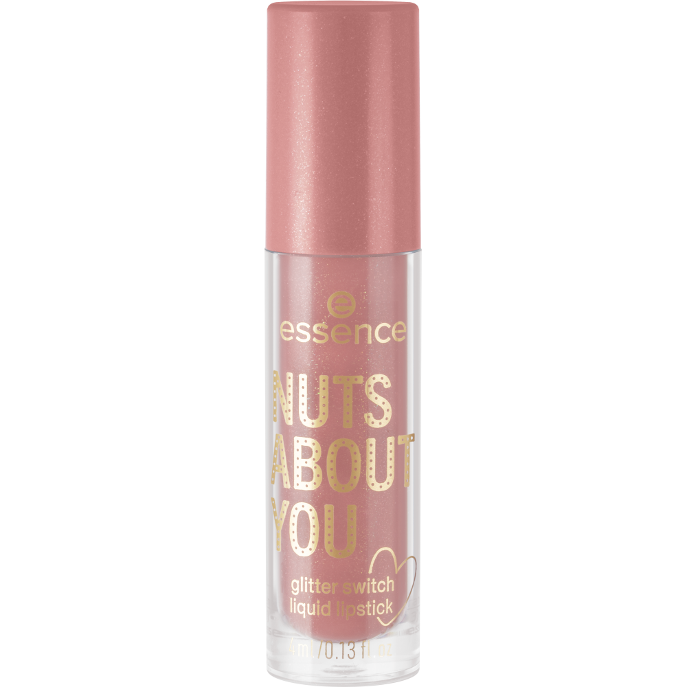Bild: essence NUTS ABOUT YOU glitter switch liquid lipstick