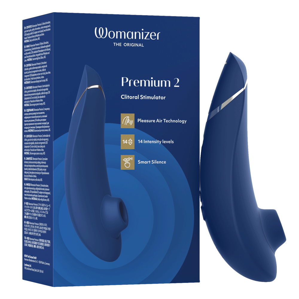 Bild: Womanizer Druckwellenvibrator Premium 2 Blueberry