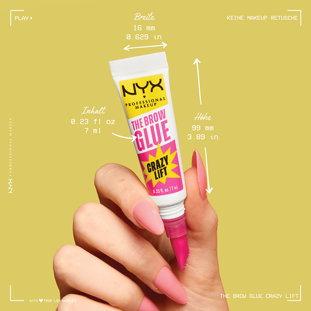 Bild: NYX Professional Make-up The Brow Glue Crazy Lift