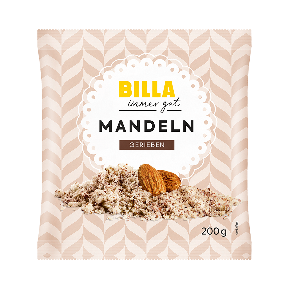 Bild: Billa immer gut Mandeln Gerieben