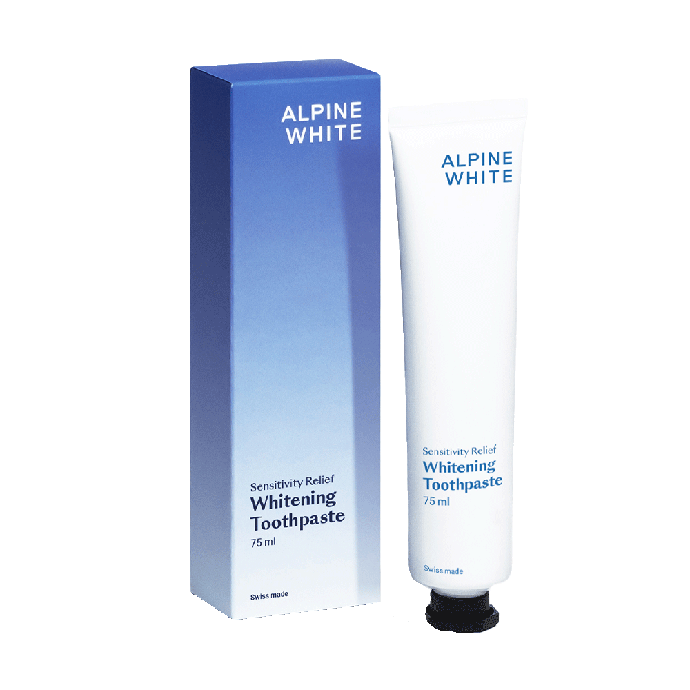 Bild: Alpine White Whitening Zahnpasta Sensitive Relief