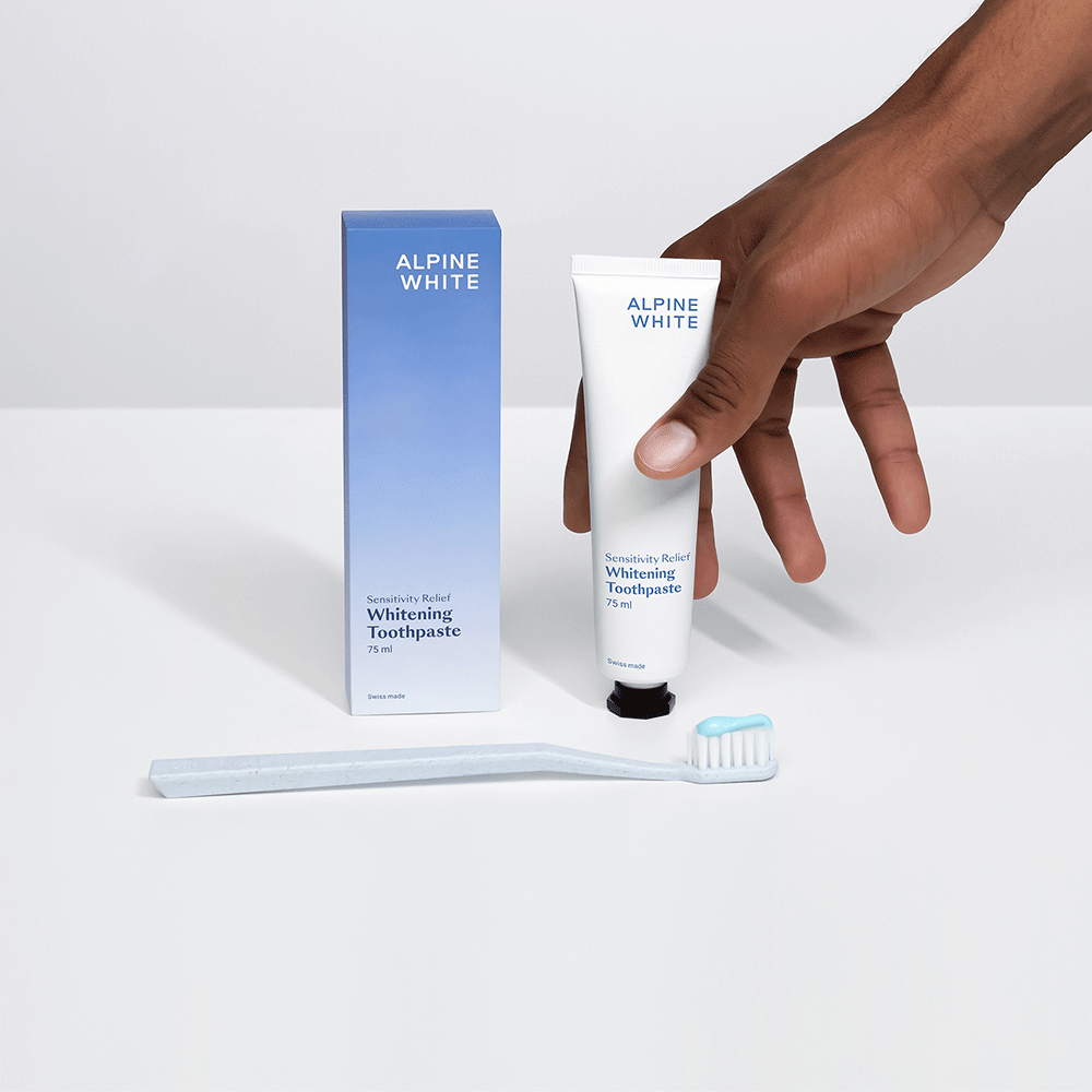 Bild: Alpine White Whitening Zahnpasta Sensitive Relief