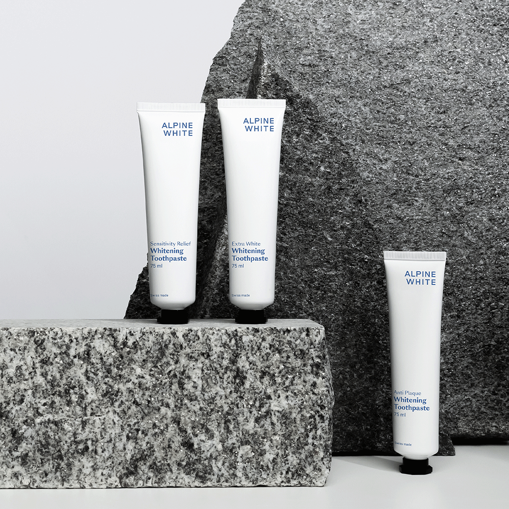 Bild: Alpine White Whitening Zahnpasta Sensitive Relief