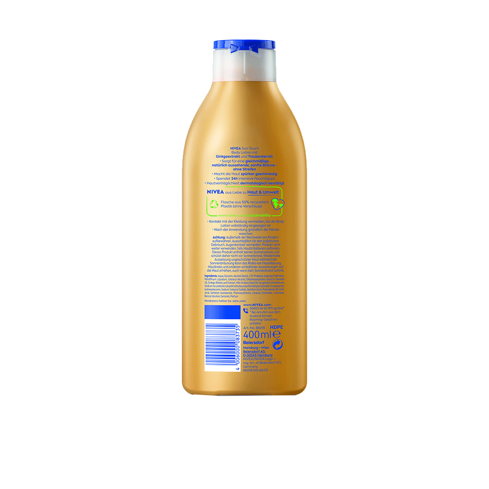 Bild: NIVEA Body Lotion Sun Touch