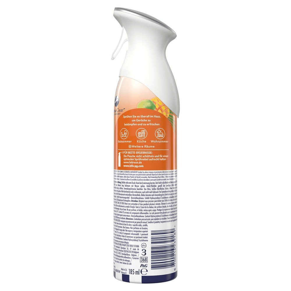 Bild: Febreze Tropische Früchte Lufterfrischer Raumduft Spray 