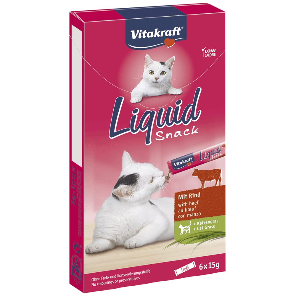 Bild: Vitakraft Liquid Snack Rind