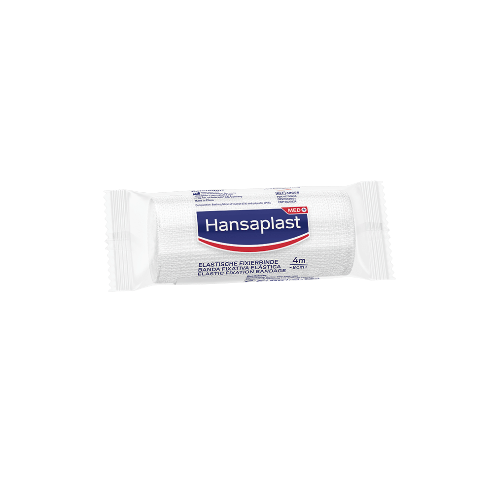 Bild: Hansaplast Elastische Fixierbinde 4m x 8cm 