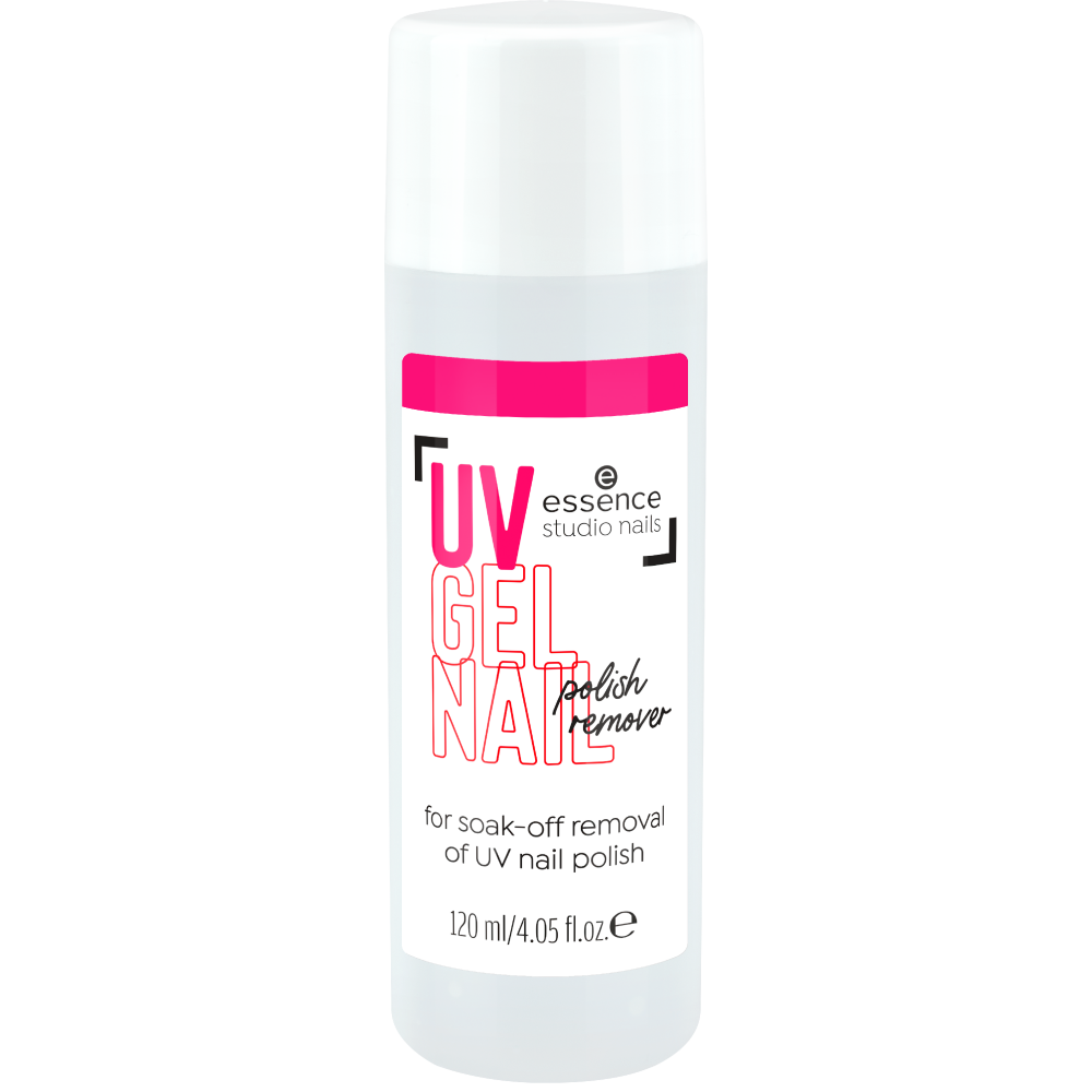 Bild: essence studio nails UV GEL NAIL polish remover 