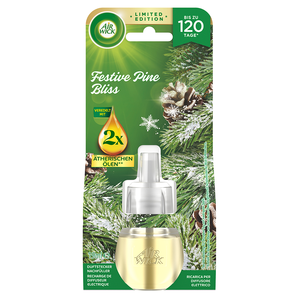 Bild: AIRWICK Duftölflakon Nachfüllung Festive Pine Bliss 
