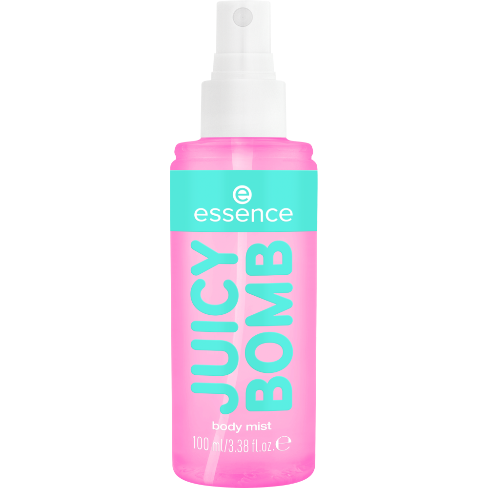 Bild: essence JUICY BOMB tropical drop body mist Lychee Livin' 