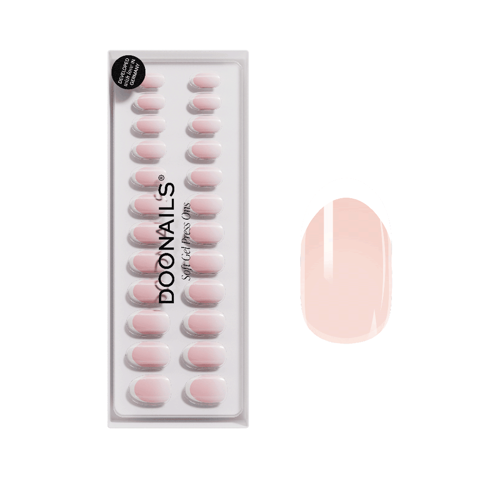 Bild: DOONAILS Soft Press Ons Short Square Classic French
