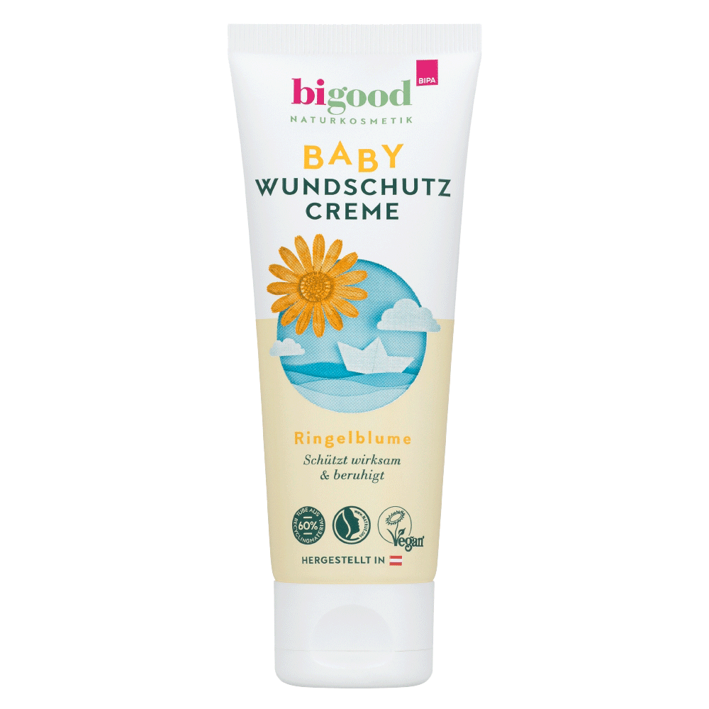 Bild: bi good Baby Wundschutzcreme Ringelblume