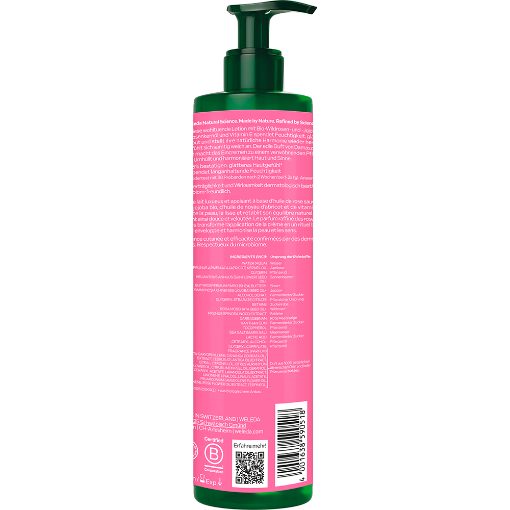 Bild: WELEDA Bodylotion Glättend 