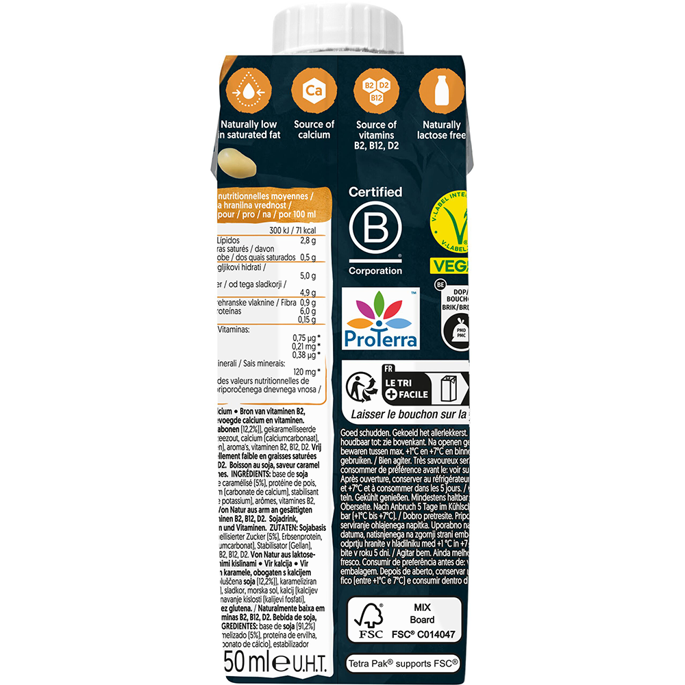 Bild: Alpro Plant Protein Drink Caramel Coffee 