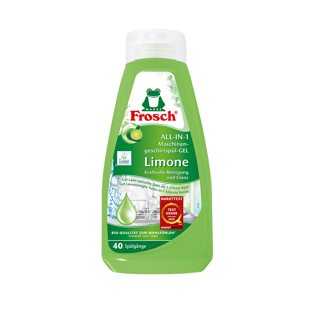 Bild: Frosch Maschinengeschirrspül-Gel All-in-1 Limone 
