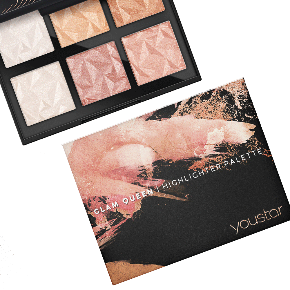 Bild: YOUSTAR Glam Queen Highlighter Palette