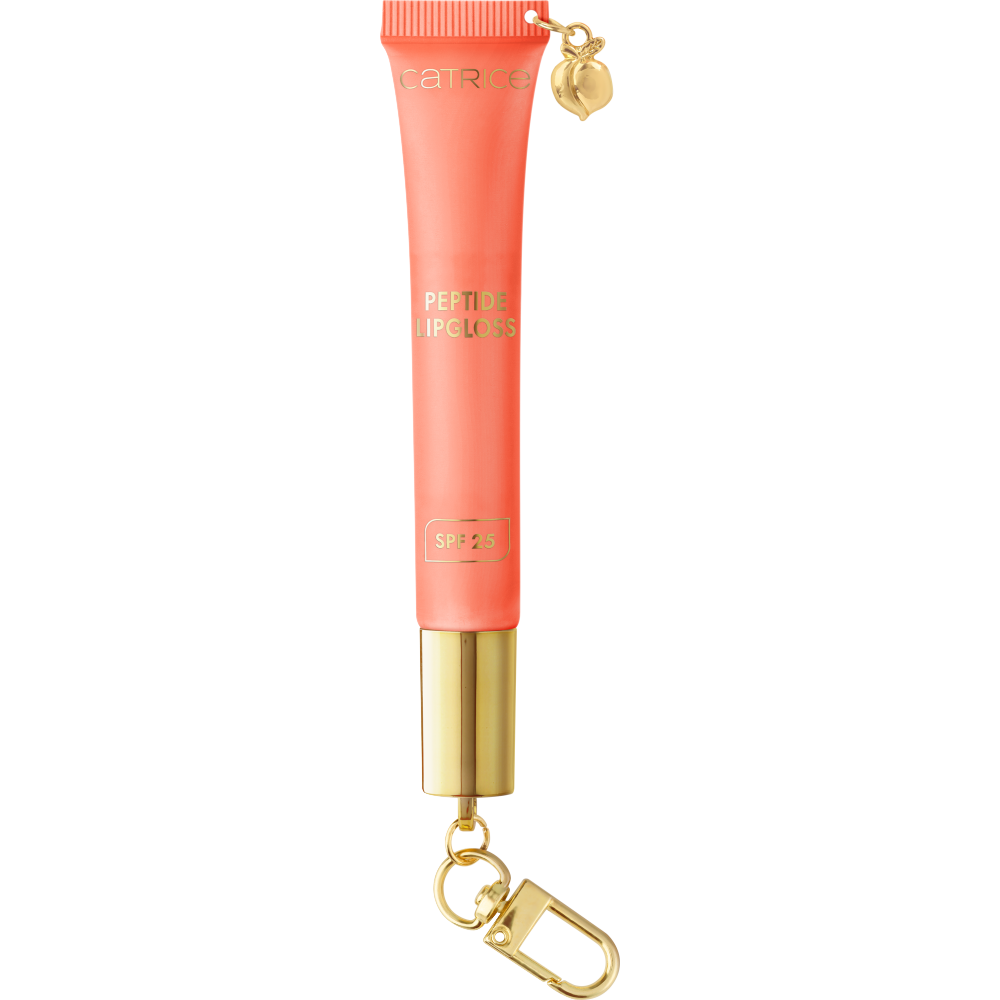 Bild: Catrice The Summer Edit Peptide Lipgloss Peach Iced Tea