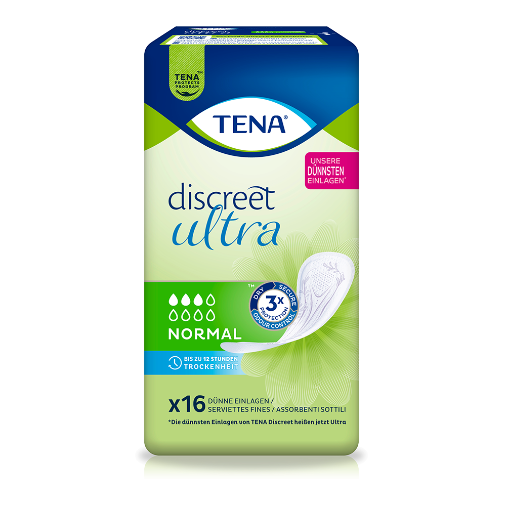 Bild: TENA Discreet Einlagen Ultra Normal 