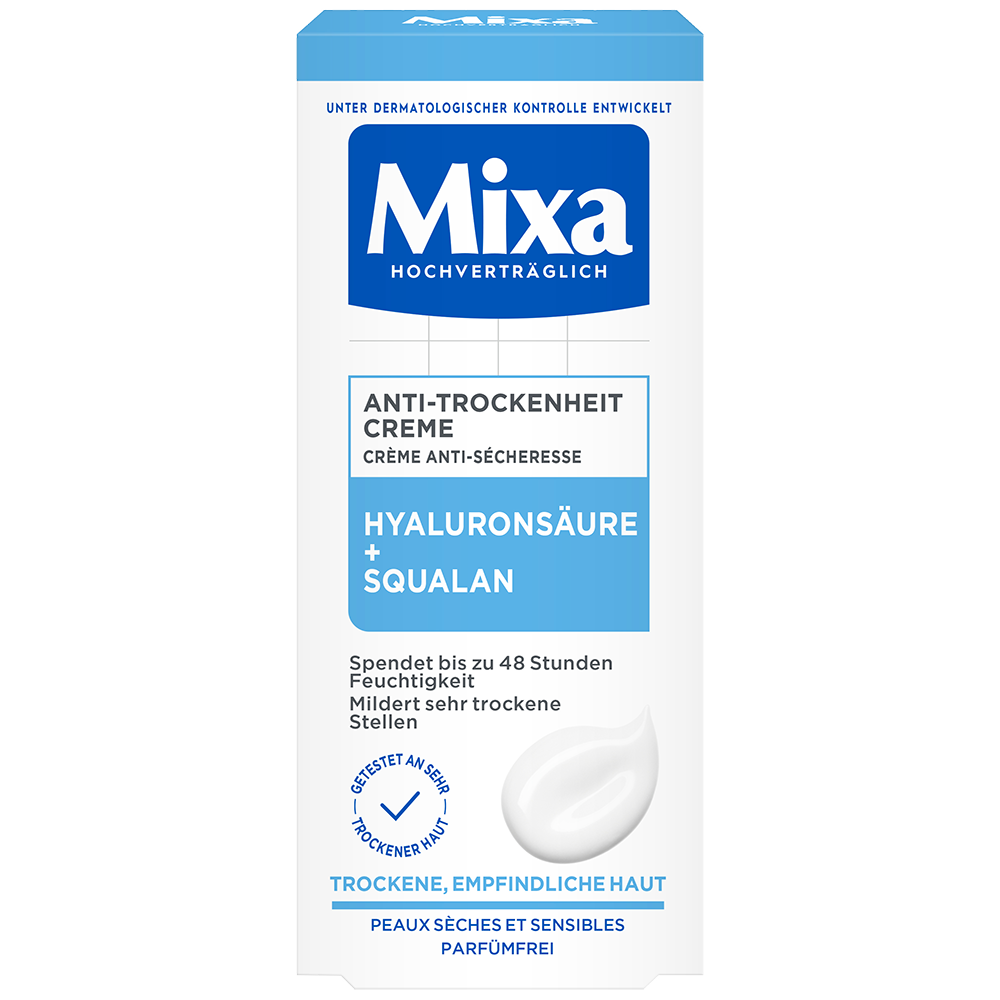 Bild: Mixa Anti-Trockenheit Creme 
