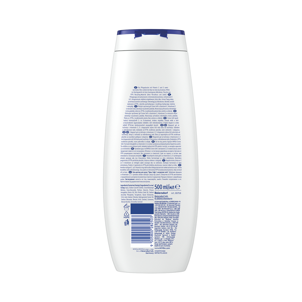 Bild: NIVEA Pflegedusche Creme Soft 500ml