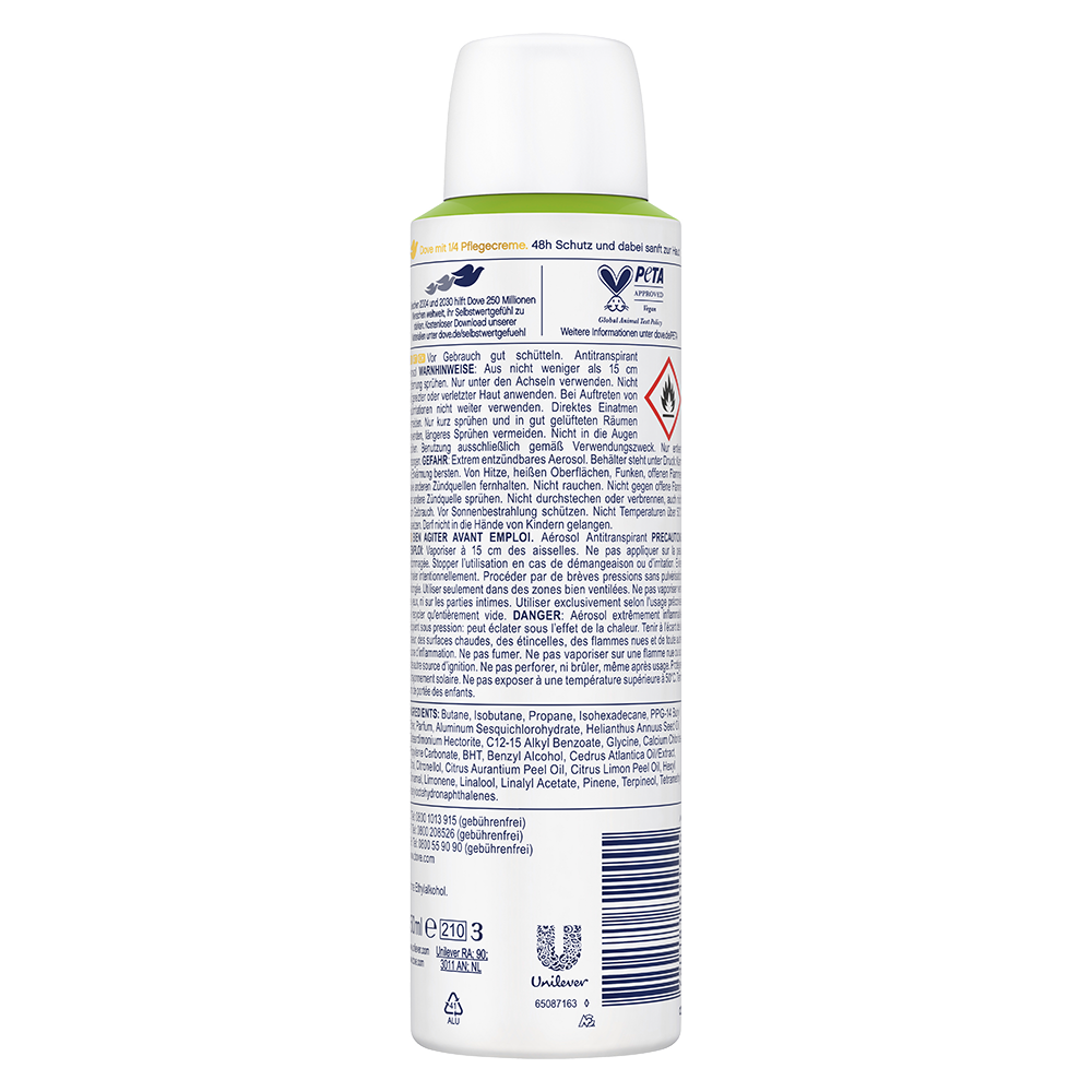 Bild: Dove Deo Spray Citrus Fresh 