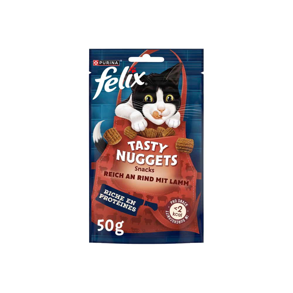 Bild: Felix Tasty Nuggets Rind mit Lamm 