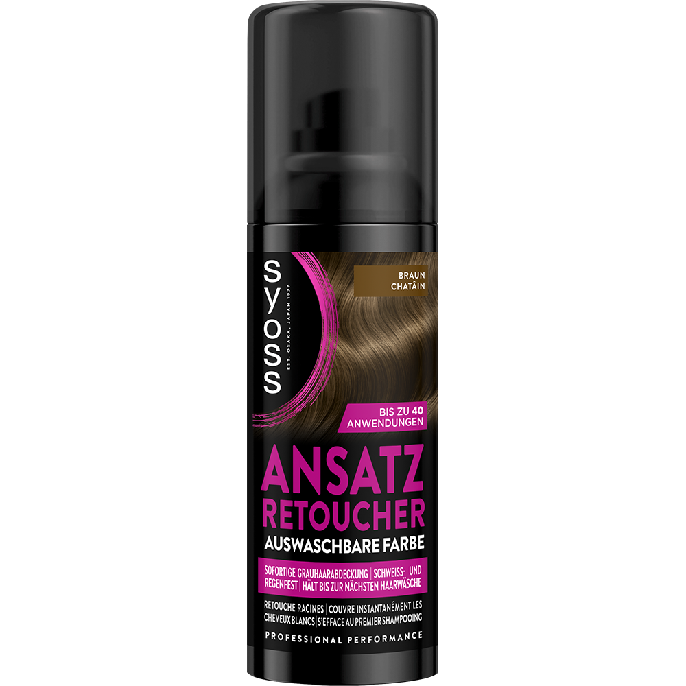 Bild: syoss Ansatz Retoucher Braun