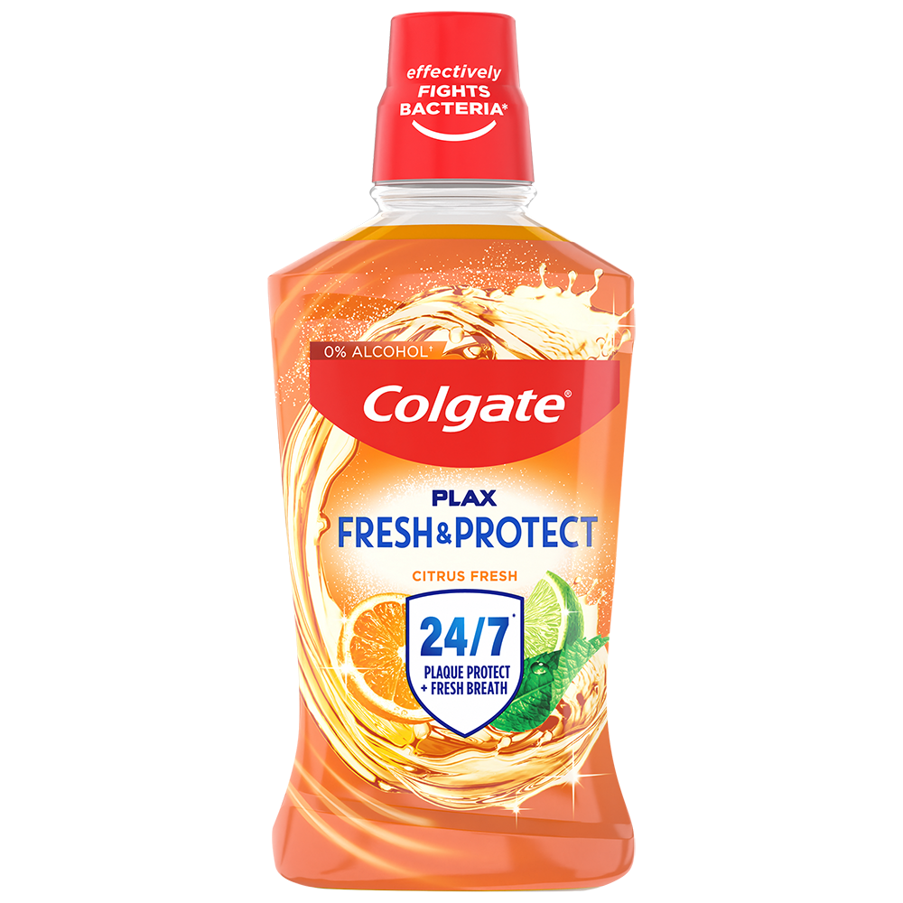 Bild: Colgate Plax Fresh and Protect Mundspülung Citrus Fresh