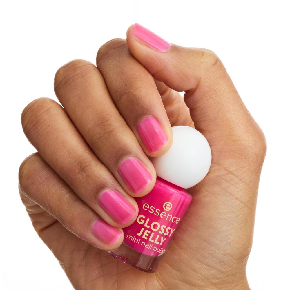 Bild: essence GLOSSY JELLY mini nail polish 02