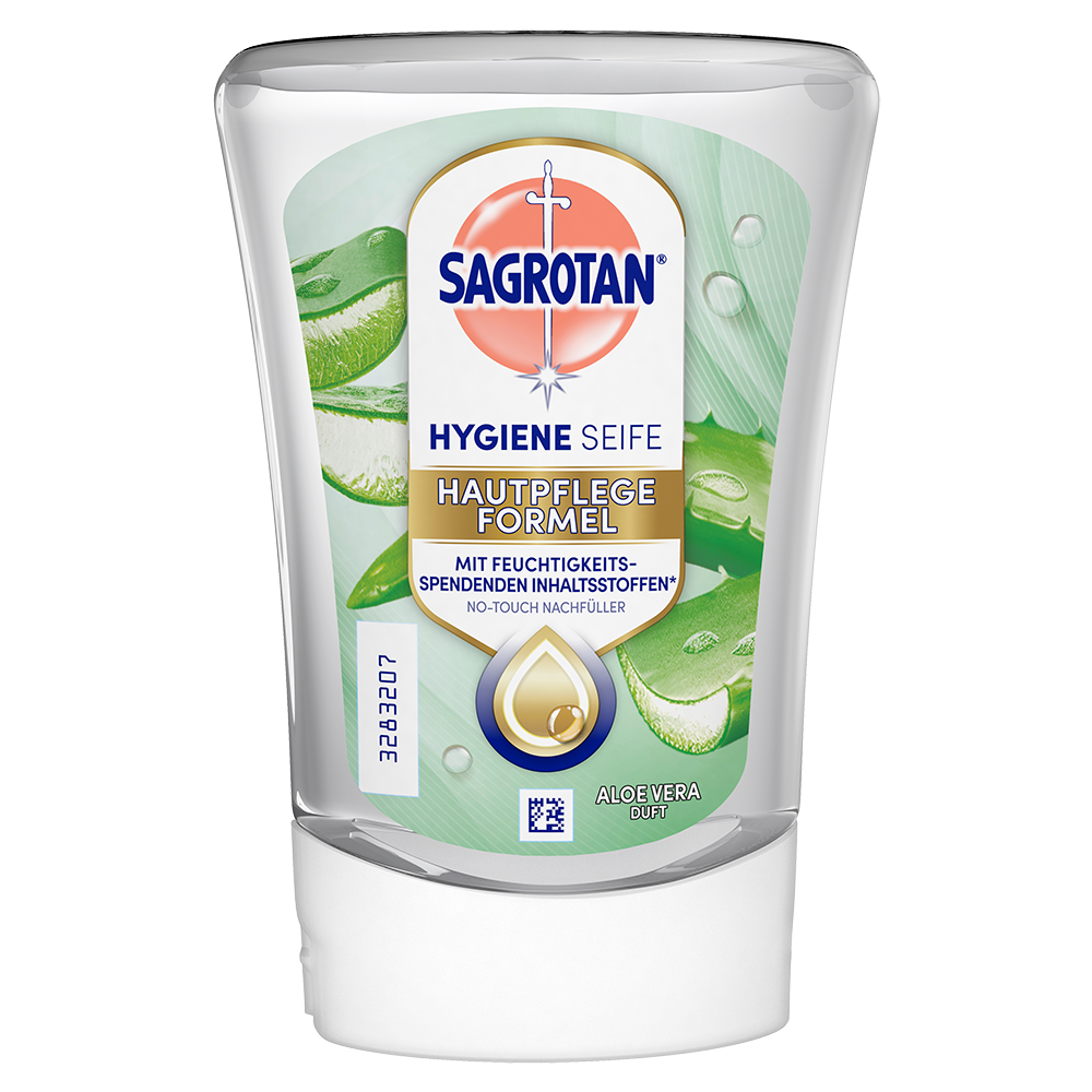 Bild: SAGROTAN Hygiene Seife Nachfüller Aloe Vera Duft 