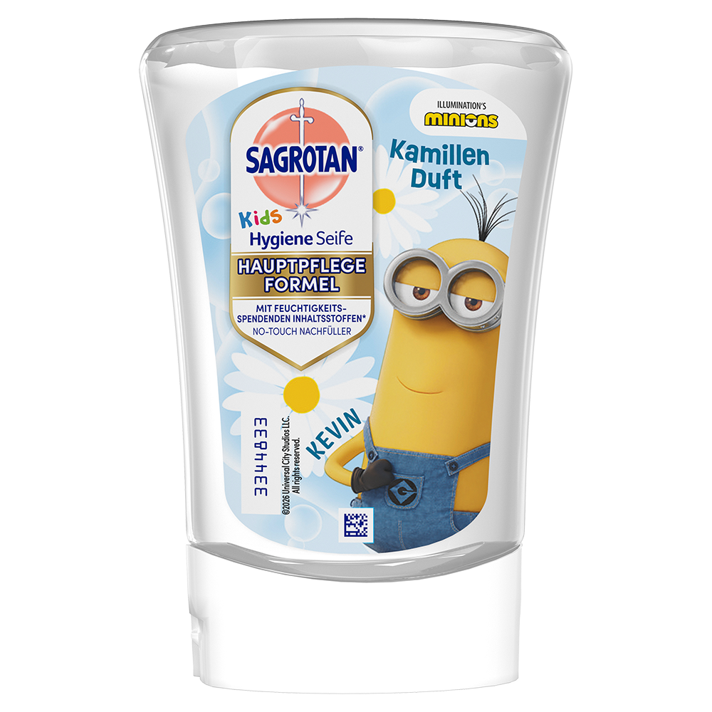 Bild: SAGROTAN Hygiene Seife Kids Nachfüller Kamillen Duft 