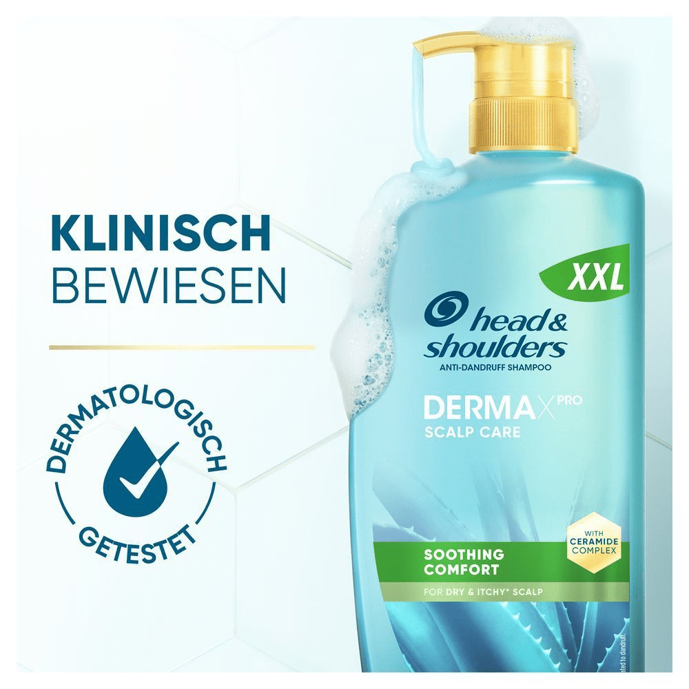 Head & Shoulders Anti-Schuppen Shampoo für trockene Kopfhaut, dermatologisch getestet