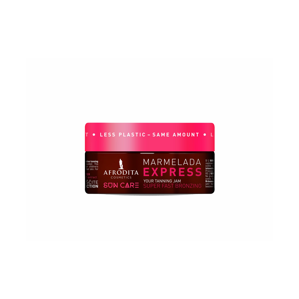 Bild: AFRODITA Cosmetics Sun Care Bräunungs Marmelade Express 