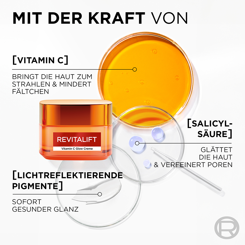 Bild: L'ORÉAL PARIS Revitalift Vitamin C Glow Creme 