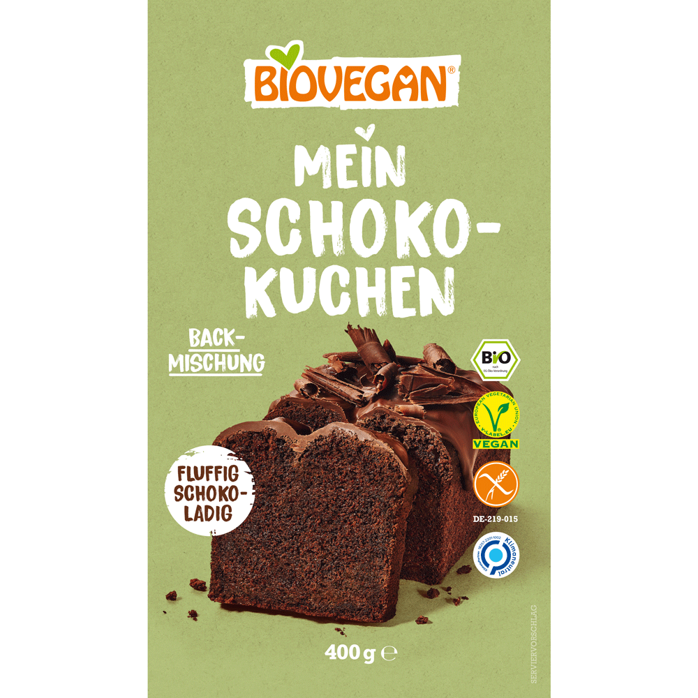 Bild: Biovegan Backmischung Mein Schokokuchen 