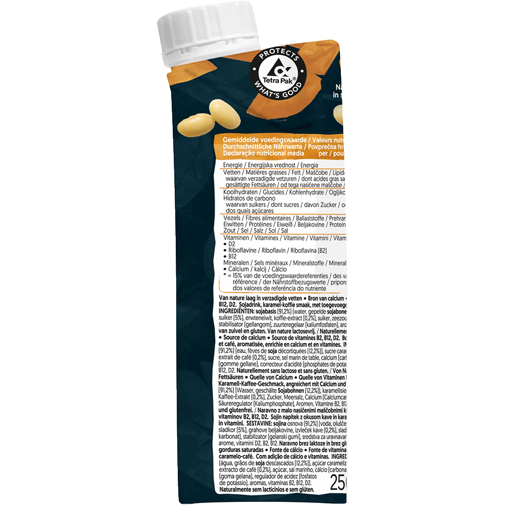 Bild: Alpro Plant Protein Drink Caramel Coffee 