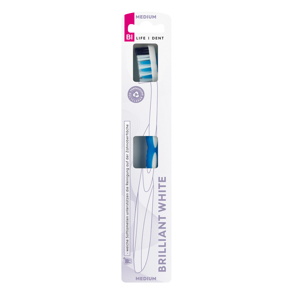 Bild: BI LIFE DENT Zahnbürste Brilliant White 