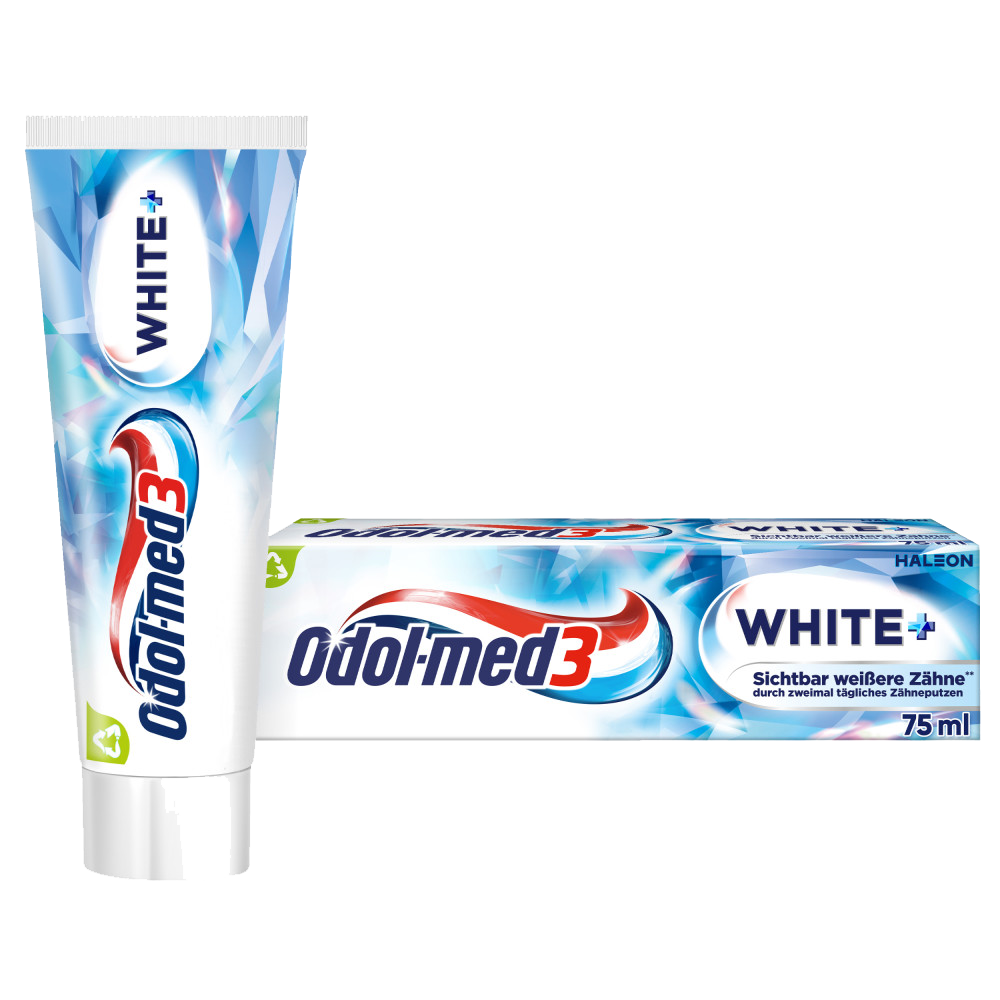 Bild: Odol-med3 White+ Zahnpasta 