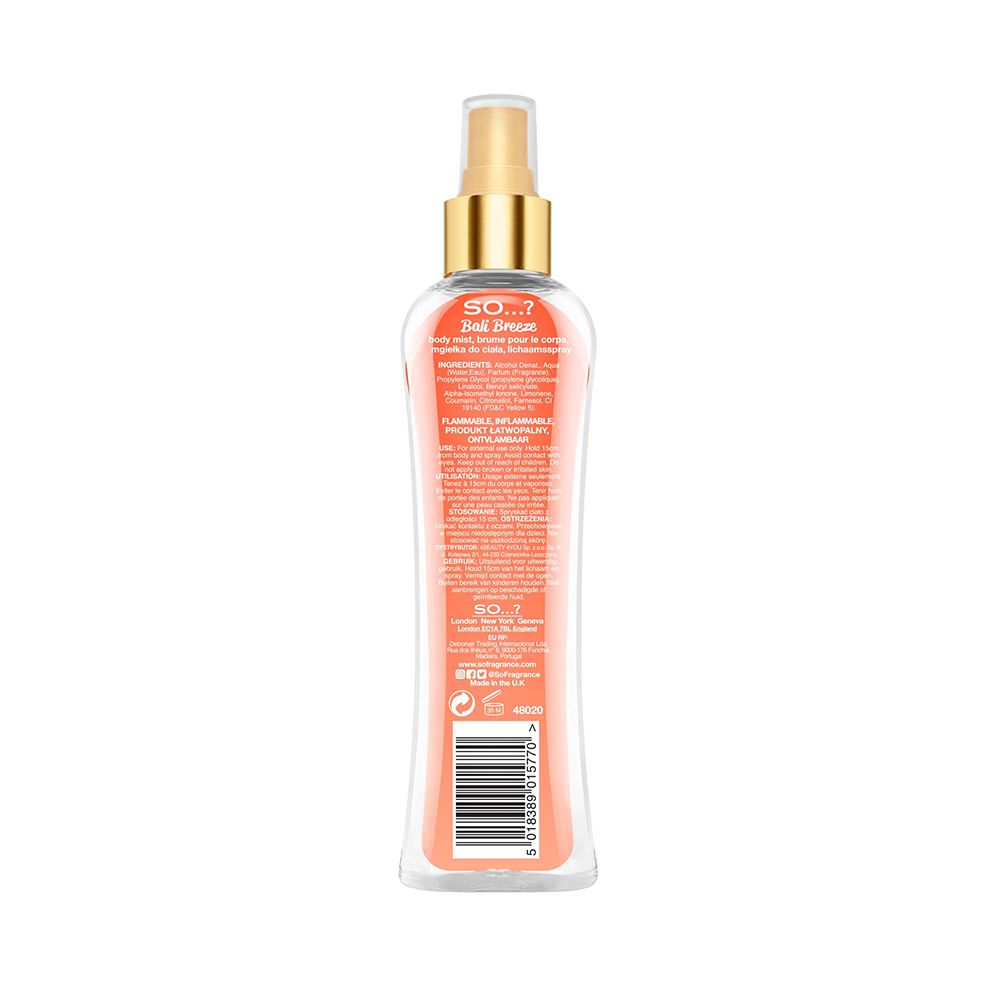 Bild: SO...? Bali Breeze Body Mist 