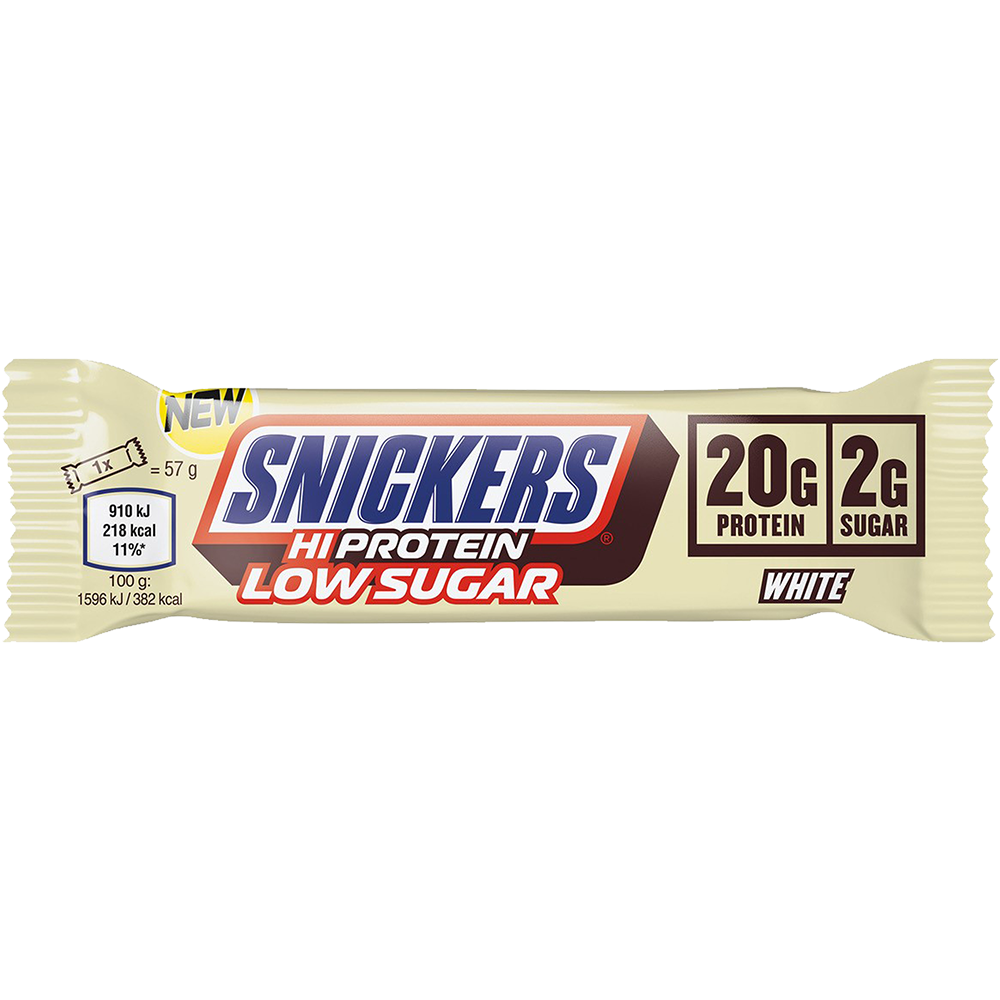 Bild: Snickers High Protein Riegel White 