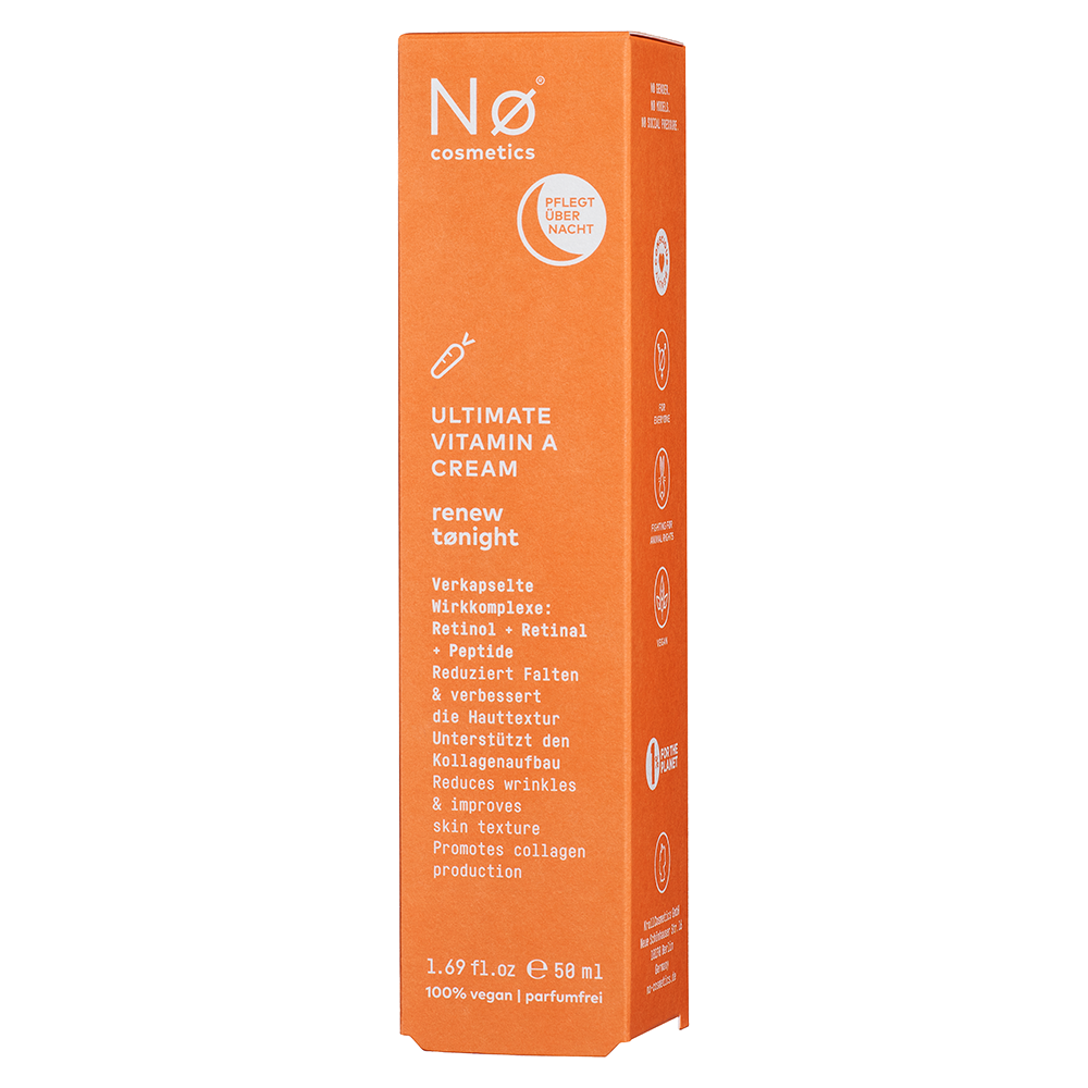 Bild: No Cosmetics Ultimate Vitamin A Creme Renew Tonight 